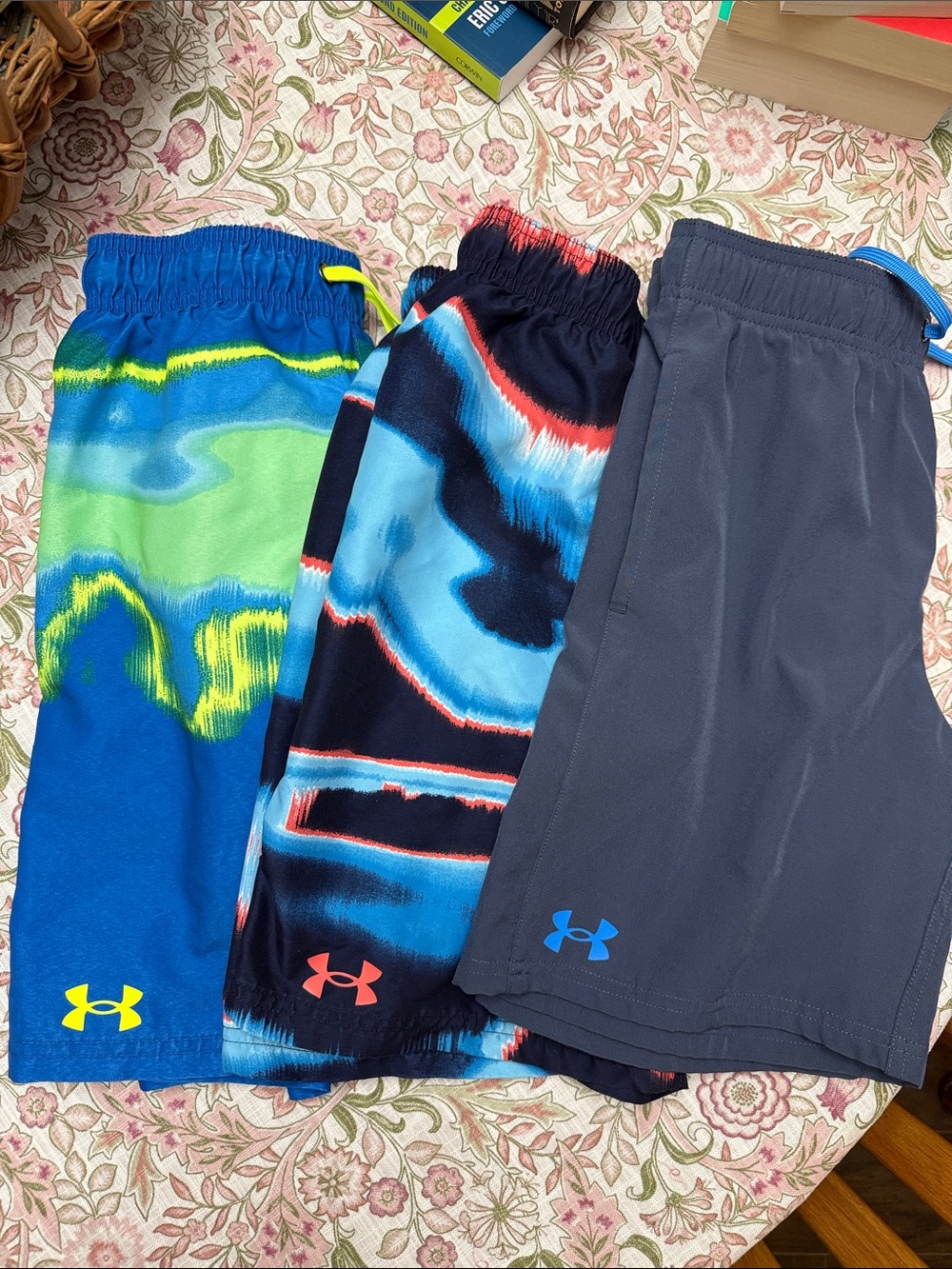 Under Armour Boys' 3-Pack Swim Shorts